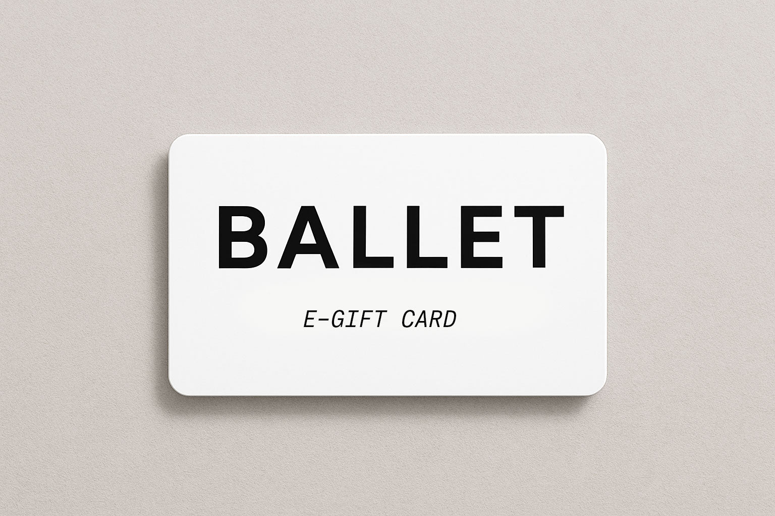 GIFT CARD