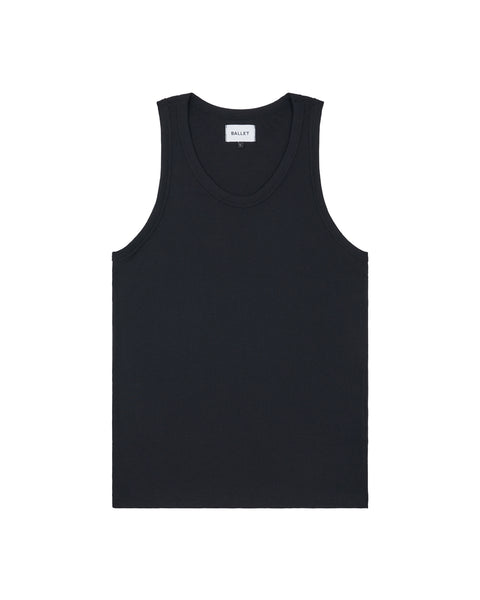 BEACH SINGLET - BLACK